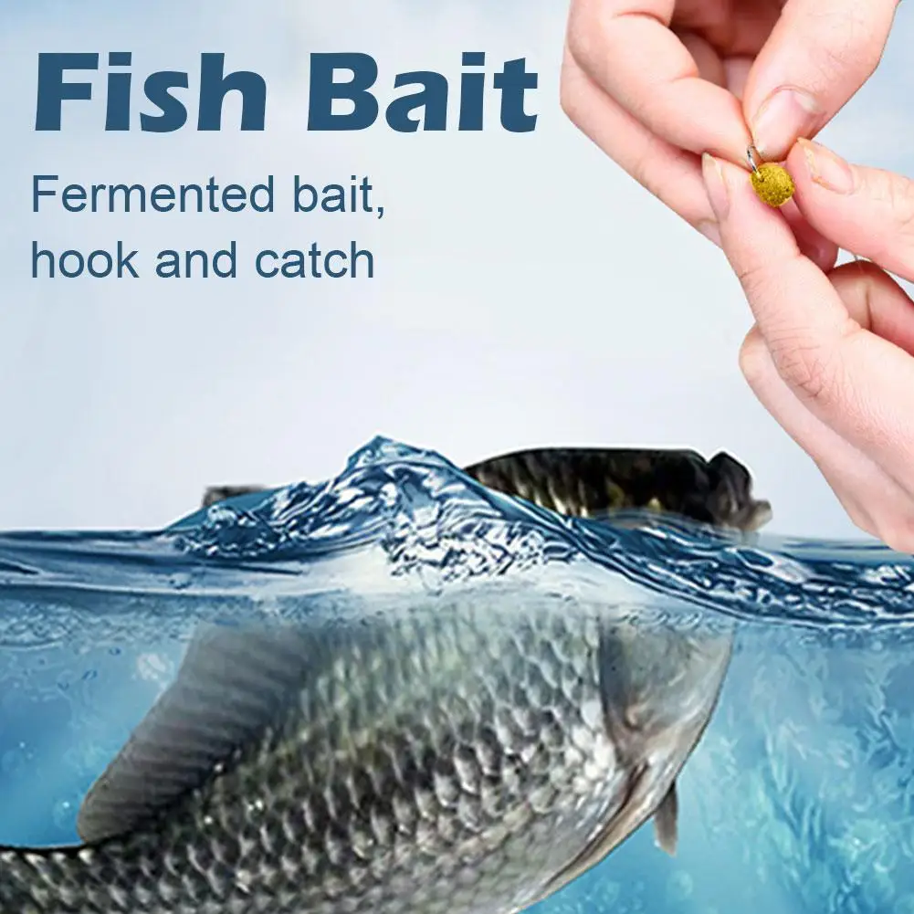 Granular Bait Carp Pellets 3packs Hook Up Crucian Carp Fishing Bait Crucian Grass Hook Black Pit Nest Feed carp fishing bait