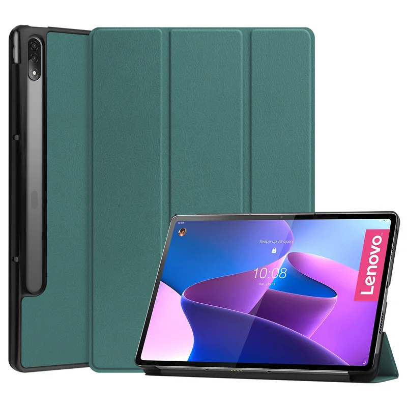

Чехол Funda для Lenovo Tab P12 Pro трехслойный Жесткий Пластиковый Чехол Для Xiaoxin Pad Pro 12,6 дюймов P12 Pro 2021 чехол для планшета