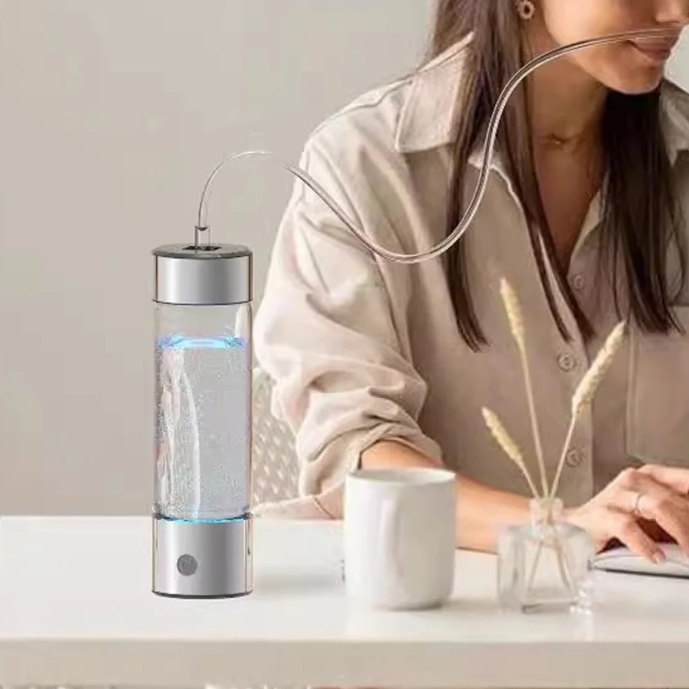 460ml Hydrogen-Rich Water Cup Portable Hydrogen Rich Water Generator Hydrogen Bottle