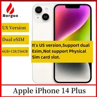 Apple iPhone 14 Plus US version Dual eSIM 128GB 256GB 6GB RAM 6.7" Super Retina OLED Face ID NFC A15 5G Original Mobile phone