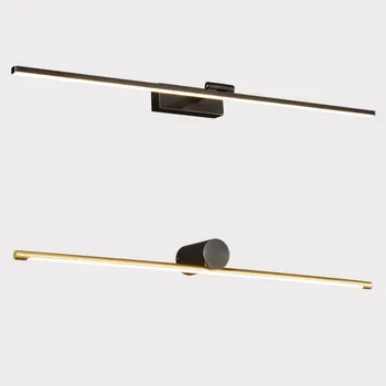 โคมไฟ LED แบบนอร์ดิกติดไฟหน้ากระจกห้องนอนห้องน้ำโคมไฟประดับผนังบ้านทันสมัยห้องนั่งเล่นข้างเตียงทำจากทองแดงแท้ owen lyค่า 1