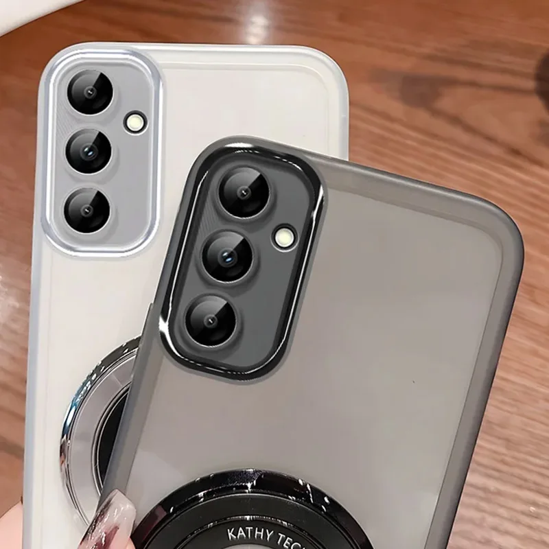 Universal Car Magnetic Holder Transparent Case