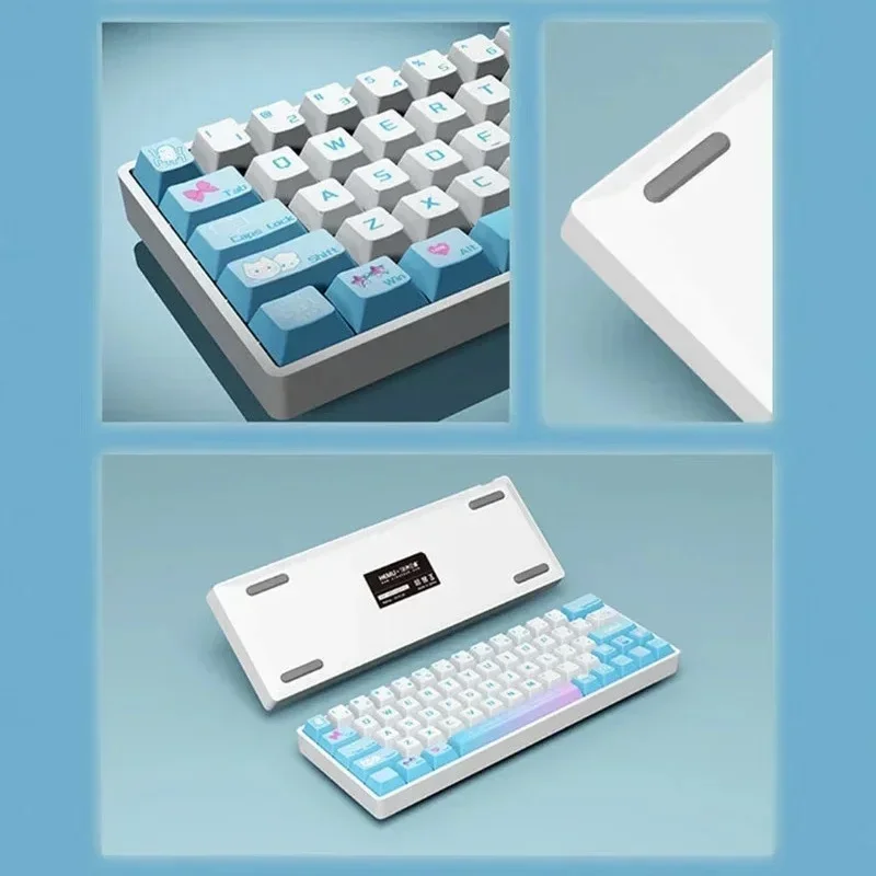 メカニカルキーボードSIKAKEYB-HM66,磁気スイッチ,有線,rgb,rt,pbt