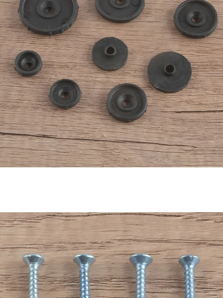 Fixação de Vidro, Móveis Porcas Decorativas, Capa