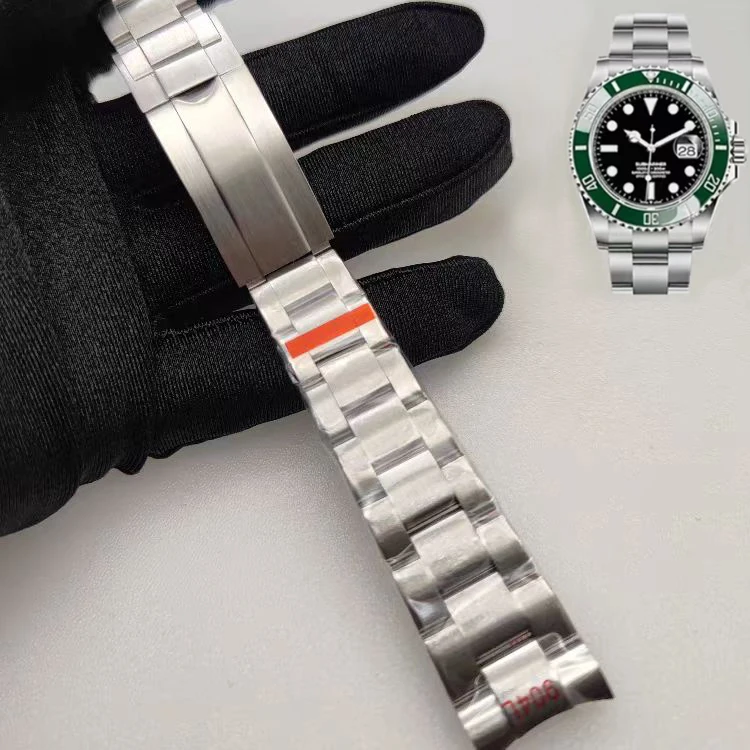 Orologio Bracciale Per Rolex Daytona Gmt Submariner Accessori Per Orologi Cinturino In Metallo 20Mm 21Mm Cinturini In Acciaio Inossidabile Massiccio