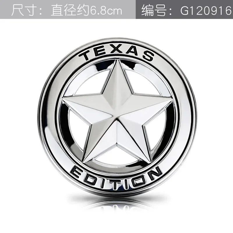 3d Metall Lone Star Texas Edition Emblem Abzeichen Autoaufkleber Für  Wrangler Liberty Grand Cherokee Compass, Finden Sie Jetzt Tolle Angebote