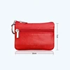 New Women's Genuine Leather Coin Purse Female Wallets Custom Gifts Girls Zipper Coin Purses Children Storage Pocket Bags Pouch 2