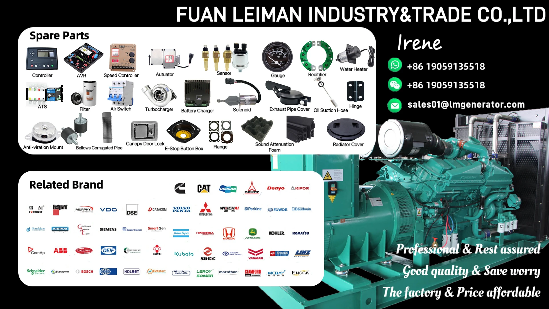 Description Picture 2 of itemAVR-20 AVR20 brushless automatic voltage regulator AVR for diesel generator AVR-20A