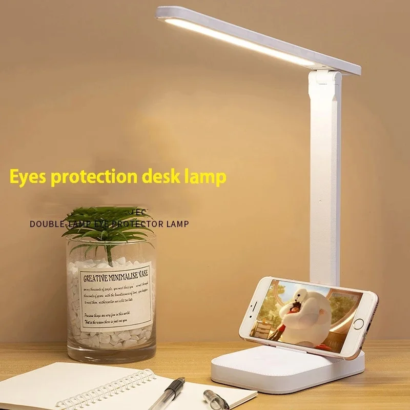 Foldable Table Lamp Led Desk Lamp 3 Type Stepless Dimmable Touch Bedside Reading Eye Protection Night Light USB Chargeable - Image 2