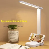 Foldable Table Lamp Led Desk Lamp 3 Type Stepless Dimmable Touch Bedside Reading Eye Protection Night Light USB Chargeable 2