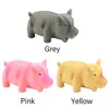 1PC Cute Rubber Sound Pig Grunting Squeak Latex Pet Chew Toys for Dog Squeaker Chew Training Puppy Supplies Pet Products 6
