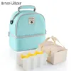 Mummy Diaper Backpack Baby Milk Food Storage Thermal Bags Warmer with Feeding Bottle Thermal Keeps Drinks Cool Travel Backpack 2