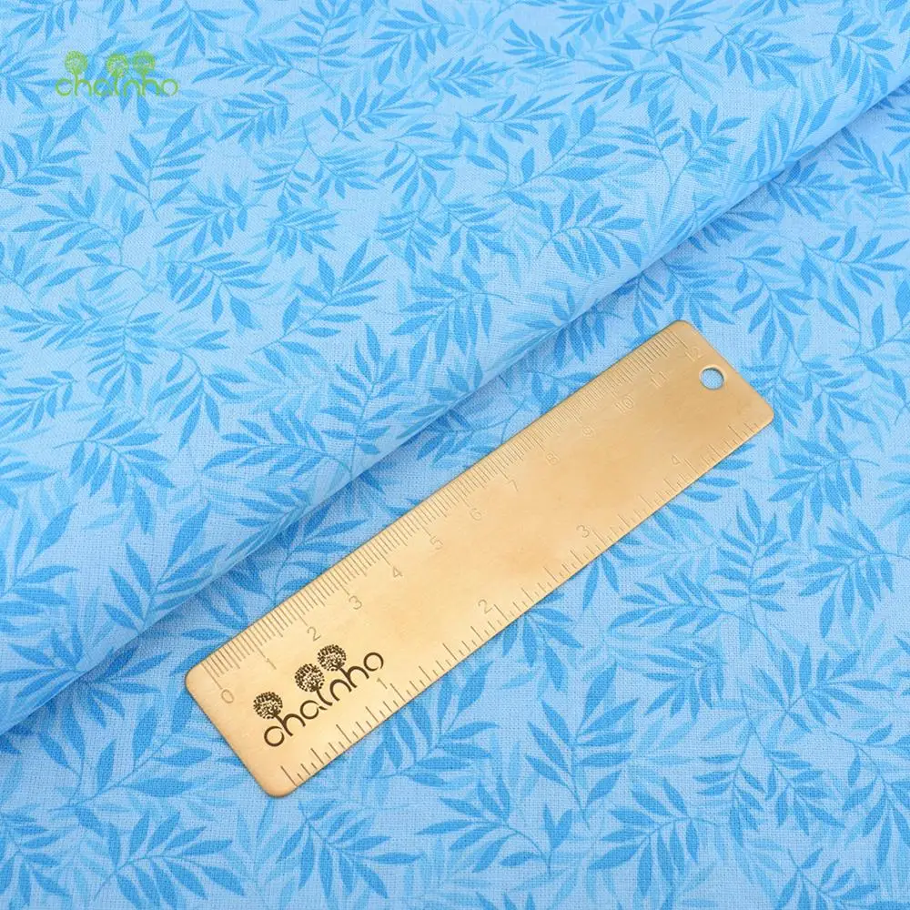 Chainho,Plain Weave Cotton Fabric,Handmade DIY Quilting Sewing Material,Patchwork Cloth,10 Bronzing Series,20x25cm/Piece,15CD19