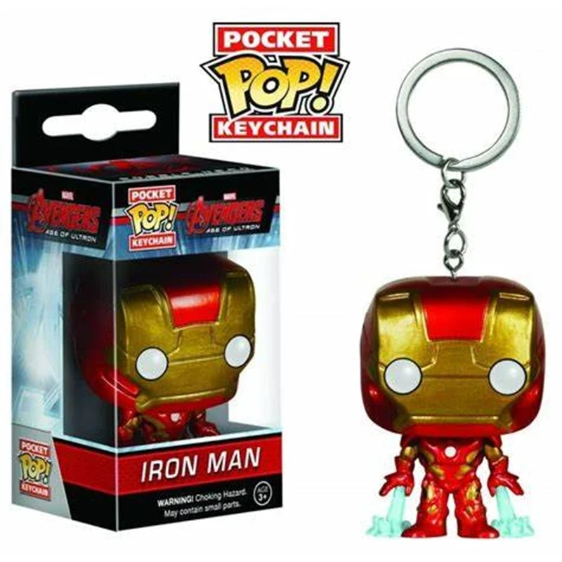 thumbnail image 5 of Llavero Funko POP Endgame Capitán Venom Deadpool Iron man Llavero Figuras de acción Juguetes para niños Regalo de Navidad, 5 of 5