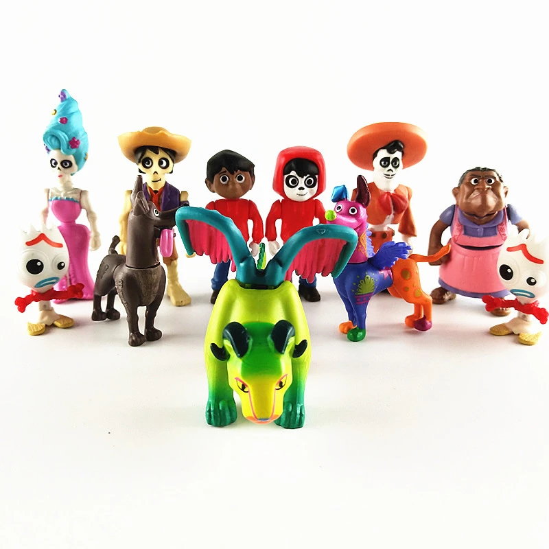eiland Uitstekend huren Disney Coco Film Action Figure Model Anime Mini Decoratie Pvc Collection  Beeldje Speelgoed Model Voor Childre Gift| | - AliExpress