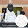 Fencing Chest Protector Men Adjustable Strap Breast Protector Breathable Fencing Guards Training Equipment Sports Protection 3