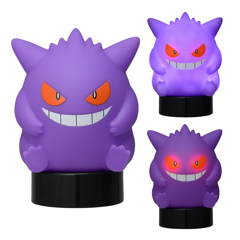 

Cartoon Halloween Gengar Night Light Creative Horror Luminous Desktop Ornaments Anime Pokémon LED Lights Bedroom Decoration Gift