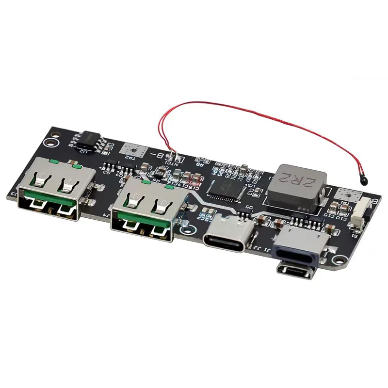 Hopbuban IP2368 Módulo De Carga Rápida Bidireccional 100W USB Tipo C Para Baterías De Litio - Placa Boost