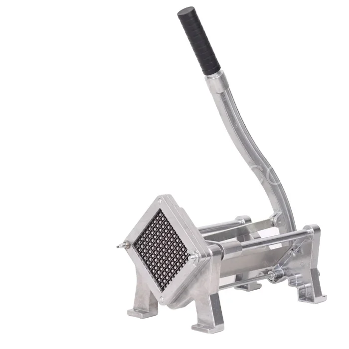 French Fry Cutter Manual Potato Chips Cutter Blade Stainless Steel Spiral Potato