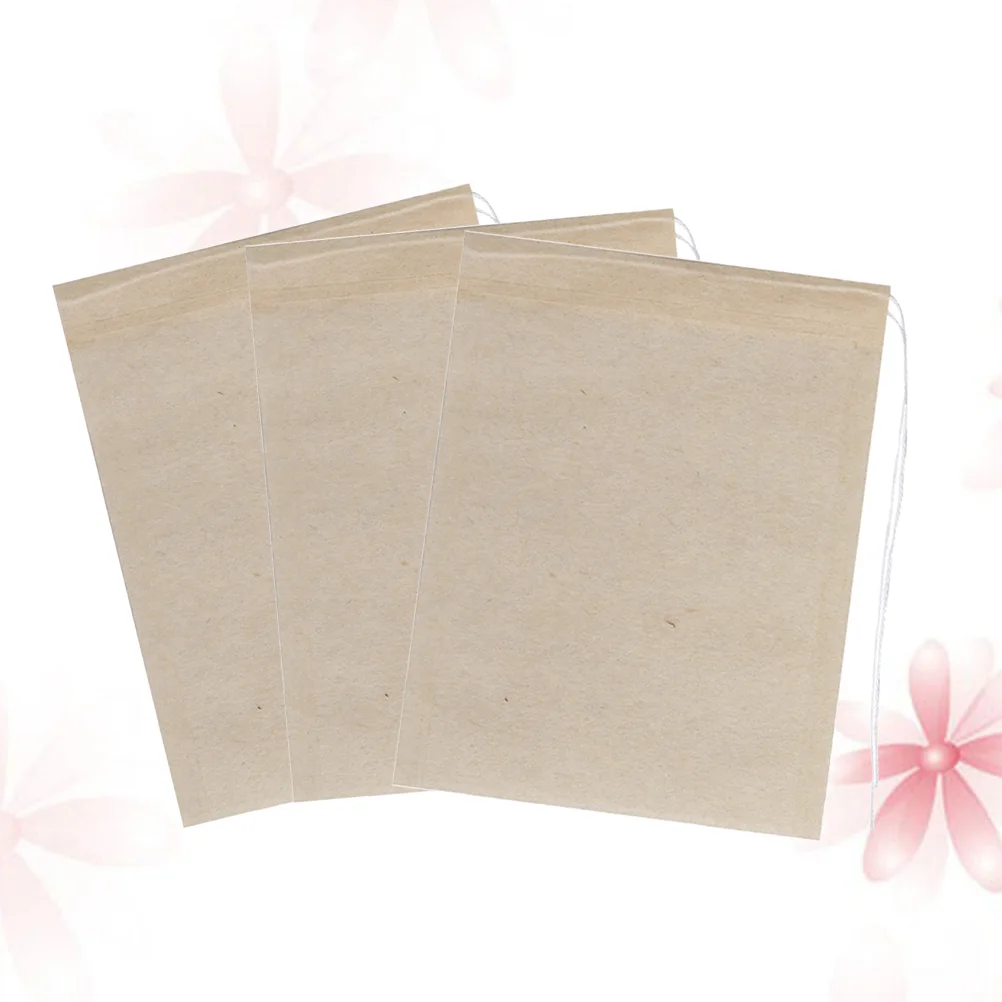 

Tea Bags Loose For Filter Bag Drawstring Empty Leaf Natural With