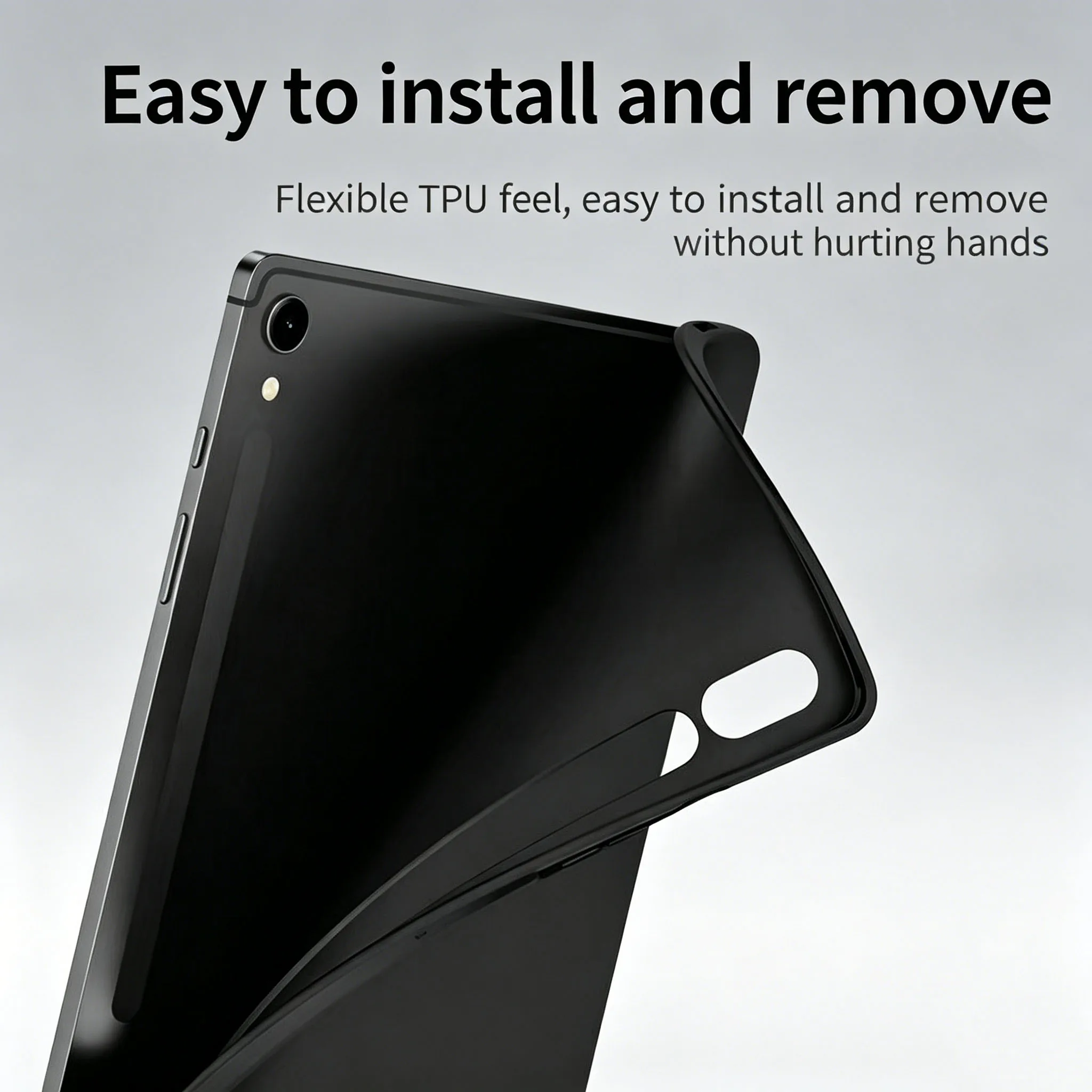 Slim & Shockproof Full-Coverage Soft Tablet Case