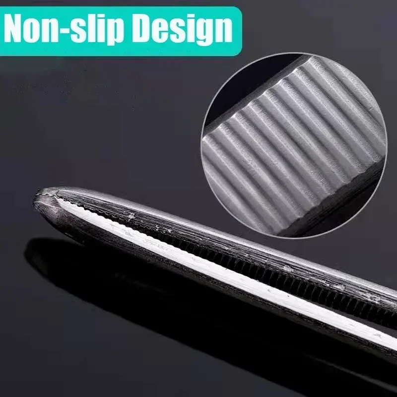 48cm Aquarium Tweezers Straight Elbow Coral Water Grass Clip Pet Shrimp Reef Fish Tank Cleaning Tools Supplies