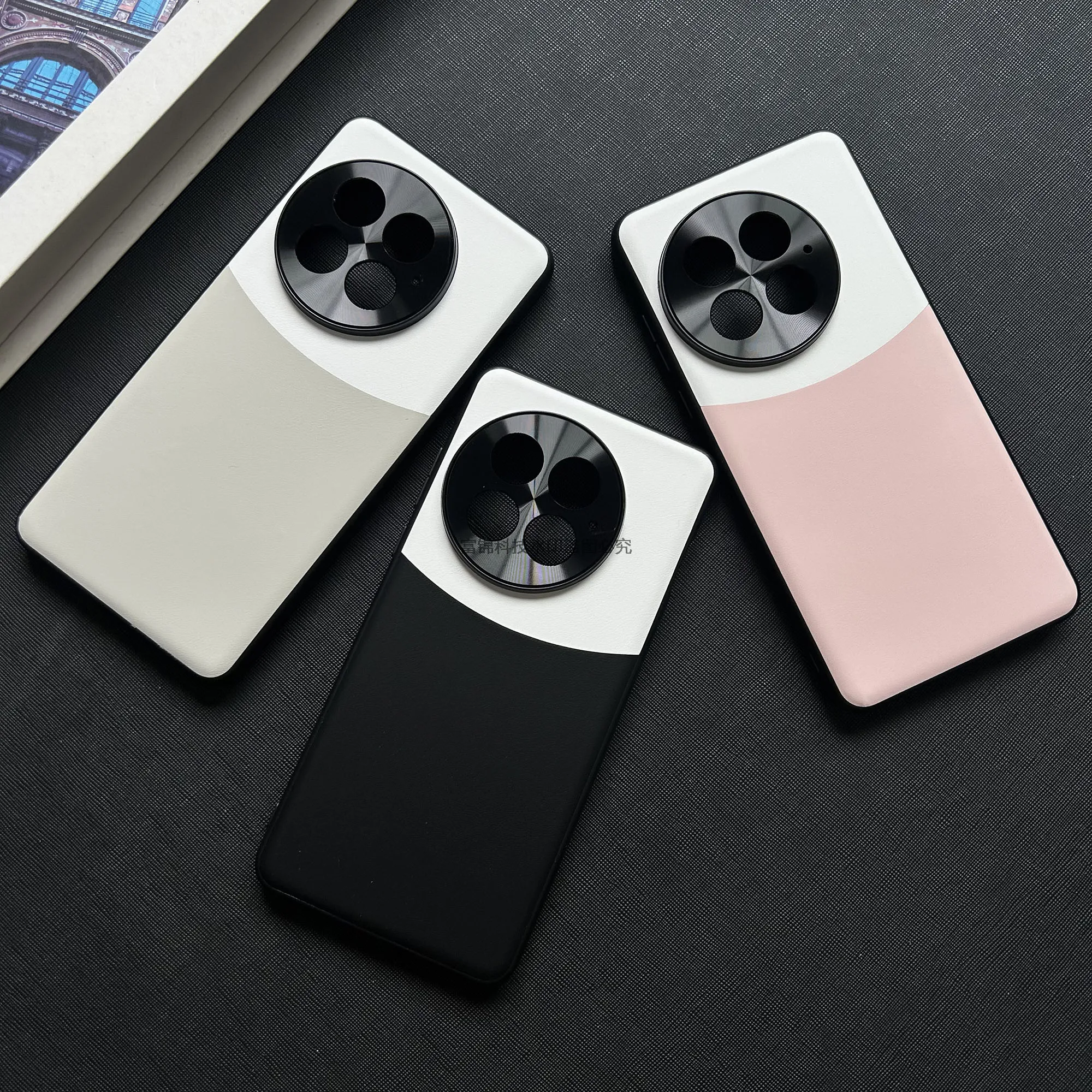 Luxury Leather Soft Silicone Shockproof Phone Case - Stylish, Skin-Friendly Back Cover