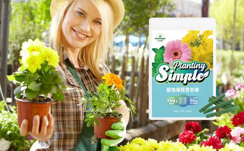 

18 Sticks Tree Fertilizer Spikes For Indoor Plants Plant Fertilizer Bars Plant Nutrition Bars Evergreen Fertilizer Sticks supply