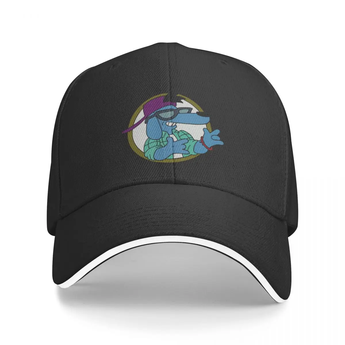 Retro Poochie The Dog Berretto Da Baseball Snapback Cap Wild Ball Hat Caps For Men Women'S