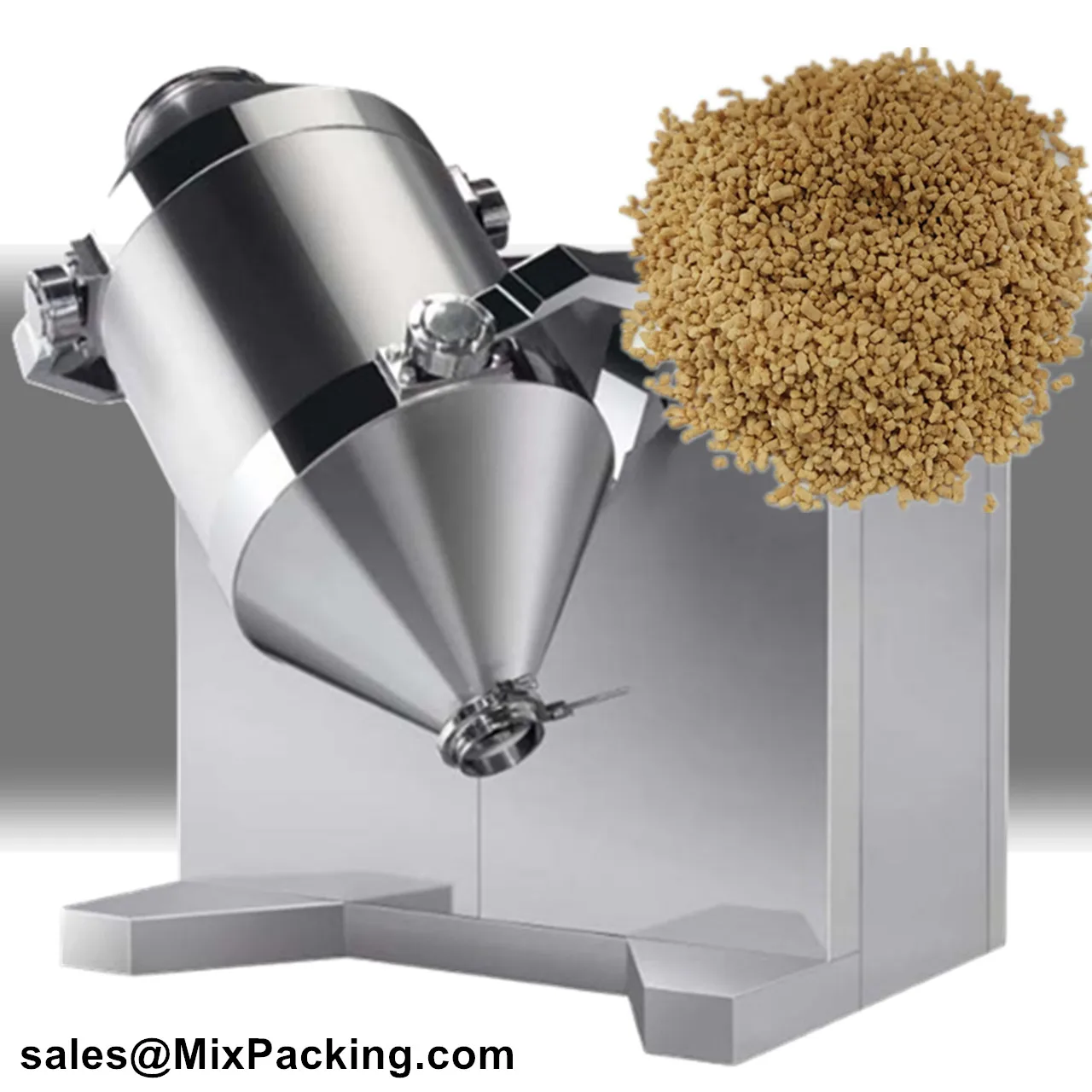 

3D Industrial Spice Seasoning Powder Chilli Powder Blender Mixer Machine