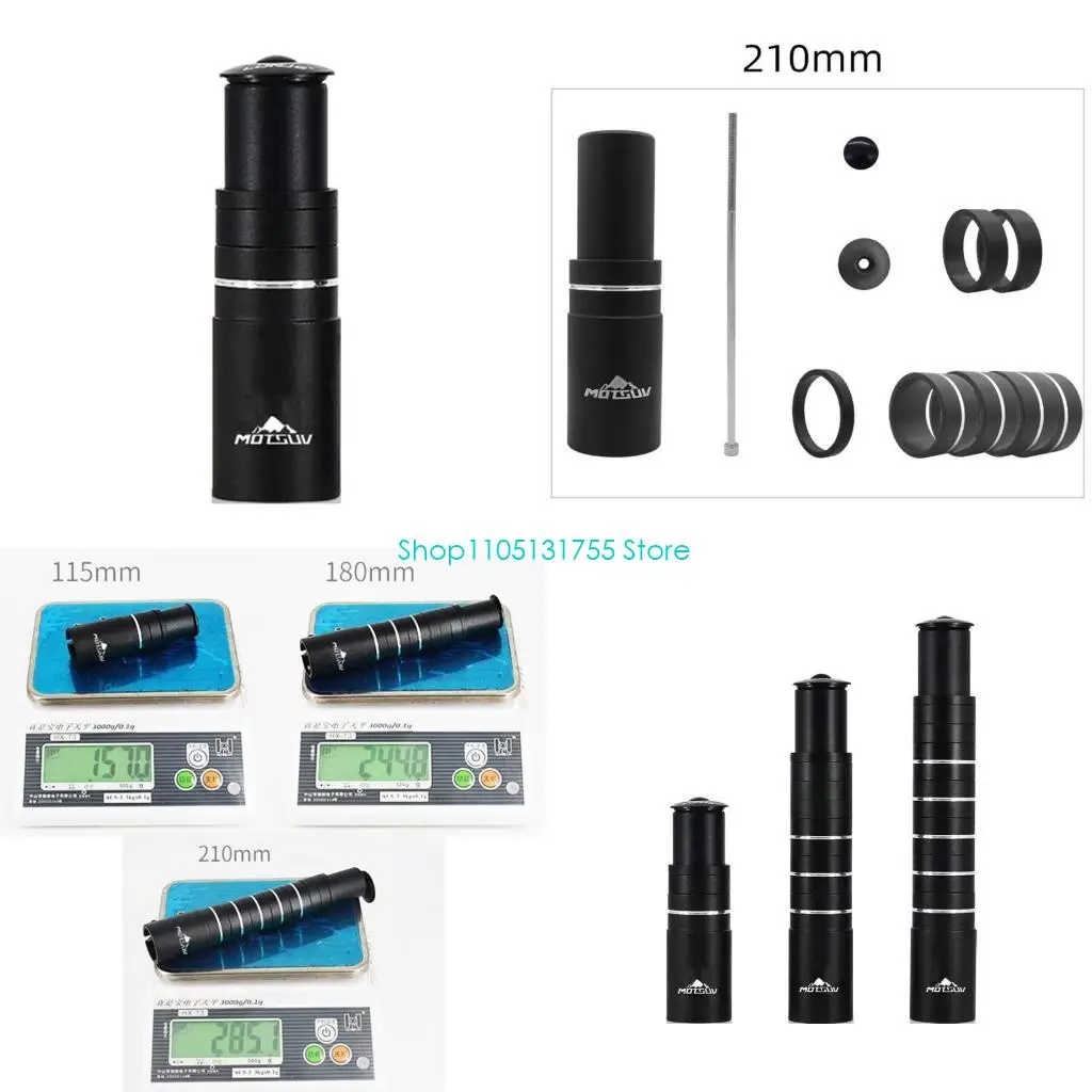 K0EF 28.6mm 산악 자전거 핸들바 스탠드파이프 프론트 포크 레이즈 핸들바 ..