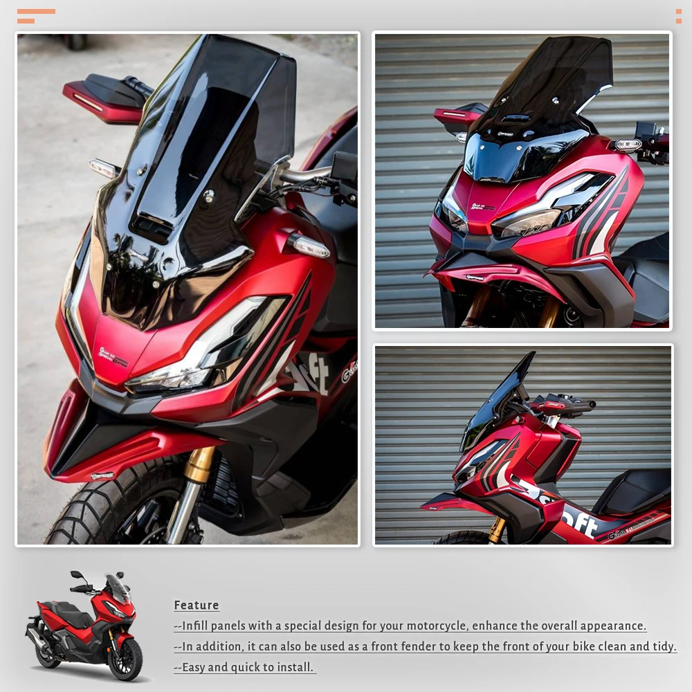

MTKRACING для HONDA ADV350 ADV250 2021-2024 ADV150 2018-2021 ADV160 2022-2024 конусная удлинительная крышка клюва переднее колесо крыло