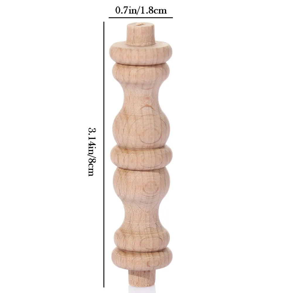 European Carved Solid Wood Furniture Legs - Vintage Home Decor Accessories