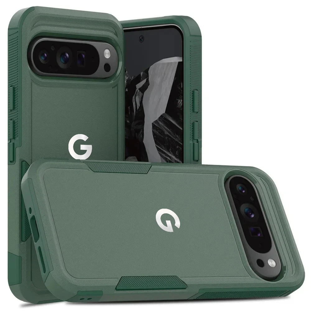 Enhanced Heavy Duty Armor Rugged Phone Case - Shockproof Military Cover, PC+TPU Construction