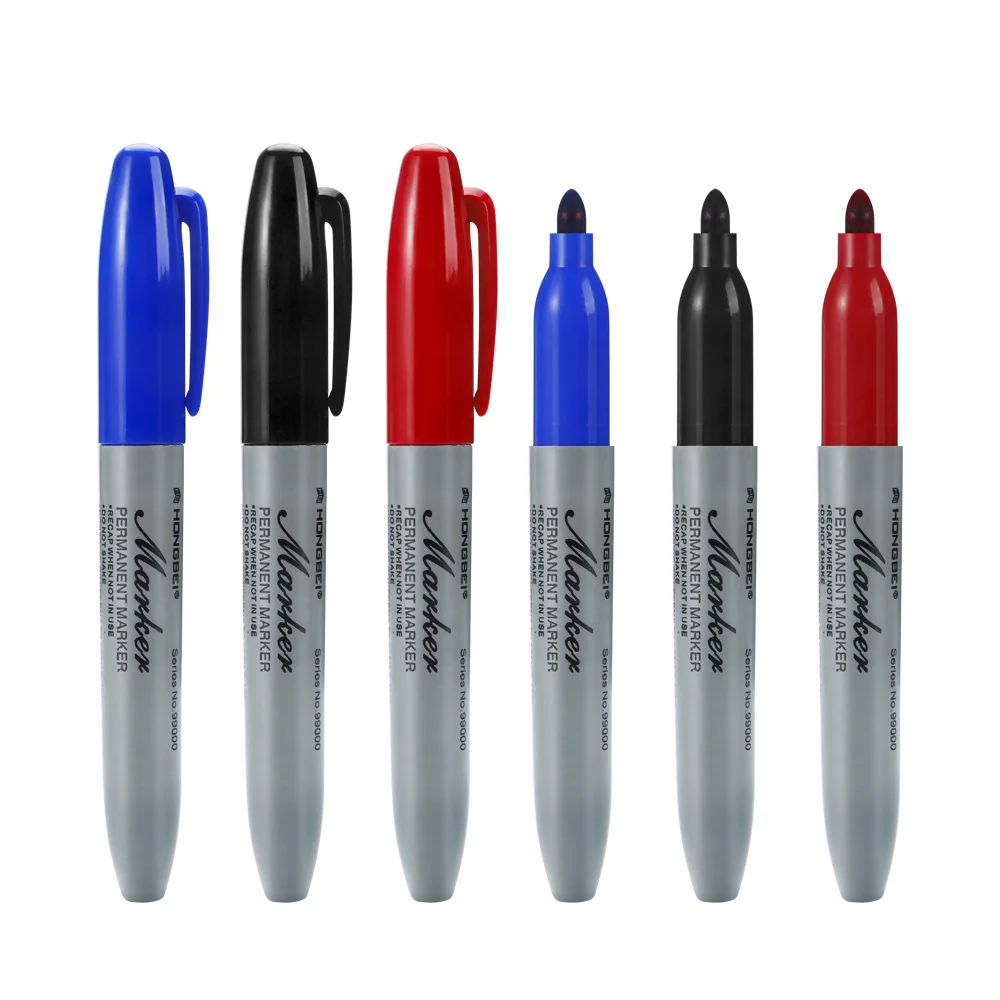 Multi-Pack Fine Tip Permanent Paint Markers - Waterproof & Quick Drying