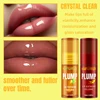 2PC Lip Plump Long Lasting Lip Oil Moisturizing Lip Gloss Serum Instant Volumising Essence Oil Repair Lip Fine Lines Increase El 4