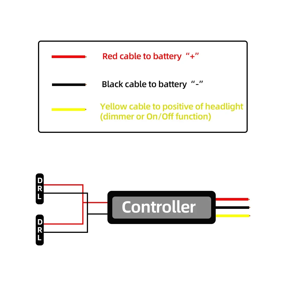 �ڵ��� DRL ��Ʈ�ѷ�, �ڵ� LED �ְ� �����, ������ �ϳ׽� ������, �ѱ�/����, 12-18V �Ȱ��� ��Ʈ�ѷ�