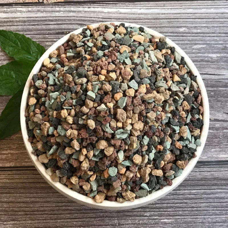 Rainbow Stone Succulent Matrix Plant Rainbow Stone Medium Soil Potted Flower Paving Stone Mineral Particles