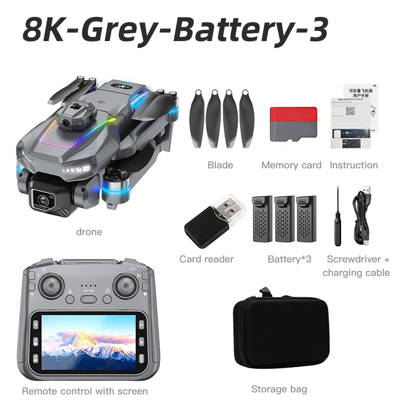 Batteria Grigia-8K-3
