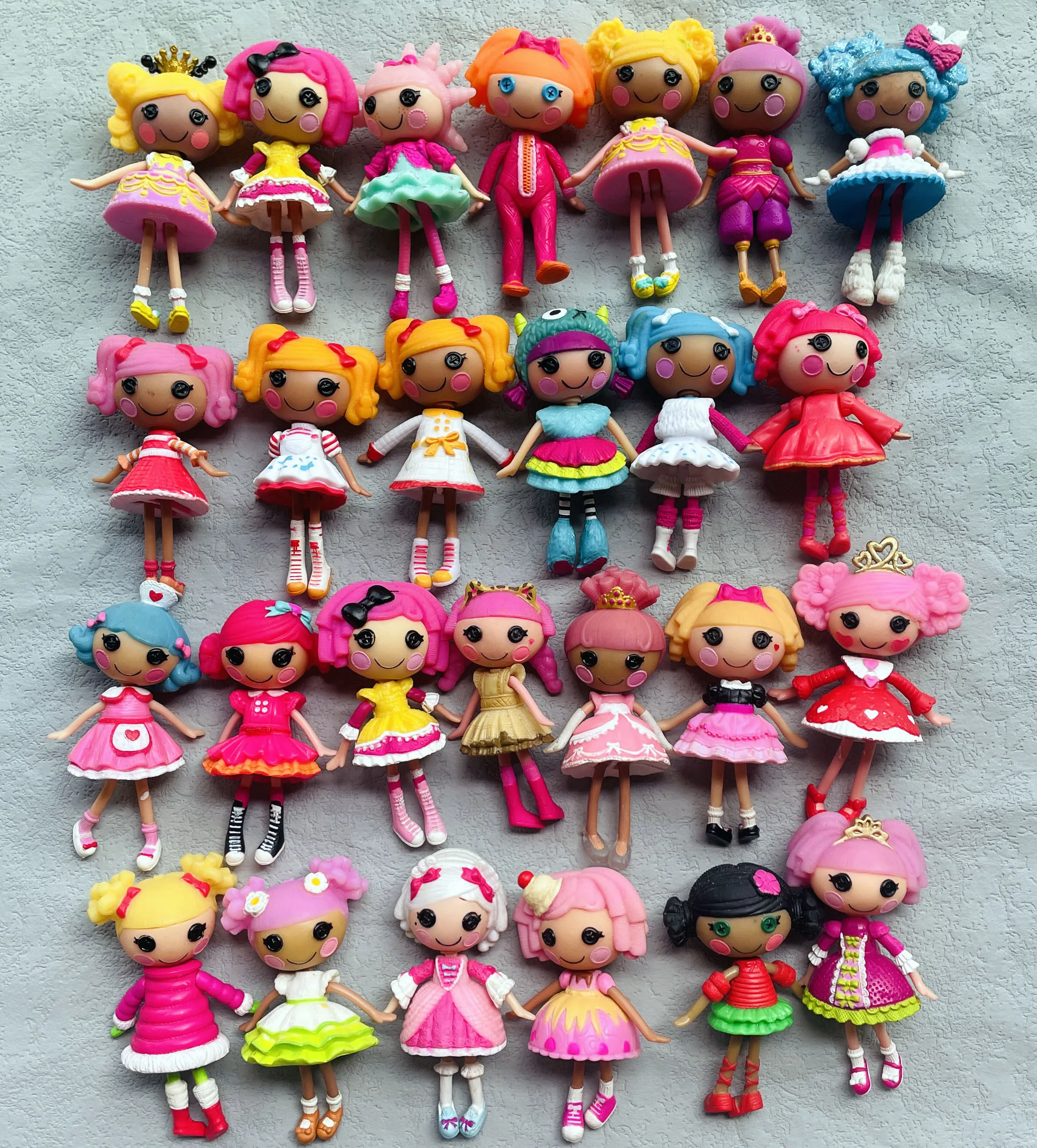 New  Original  7-8cm Lalaloopsy Little Sister Multi-style Dolls PVC Girls' Holiday Gift Collection Toys
