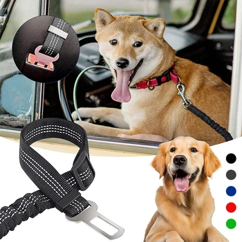 Adjustable Dog Seat Belt 1