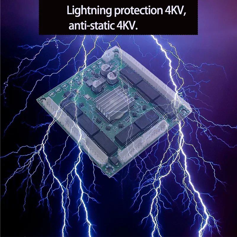 Рисунок 2 - Mini PCBA 8-портовый сетевой ethernet