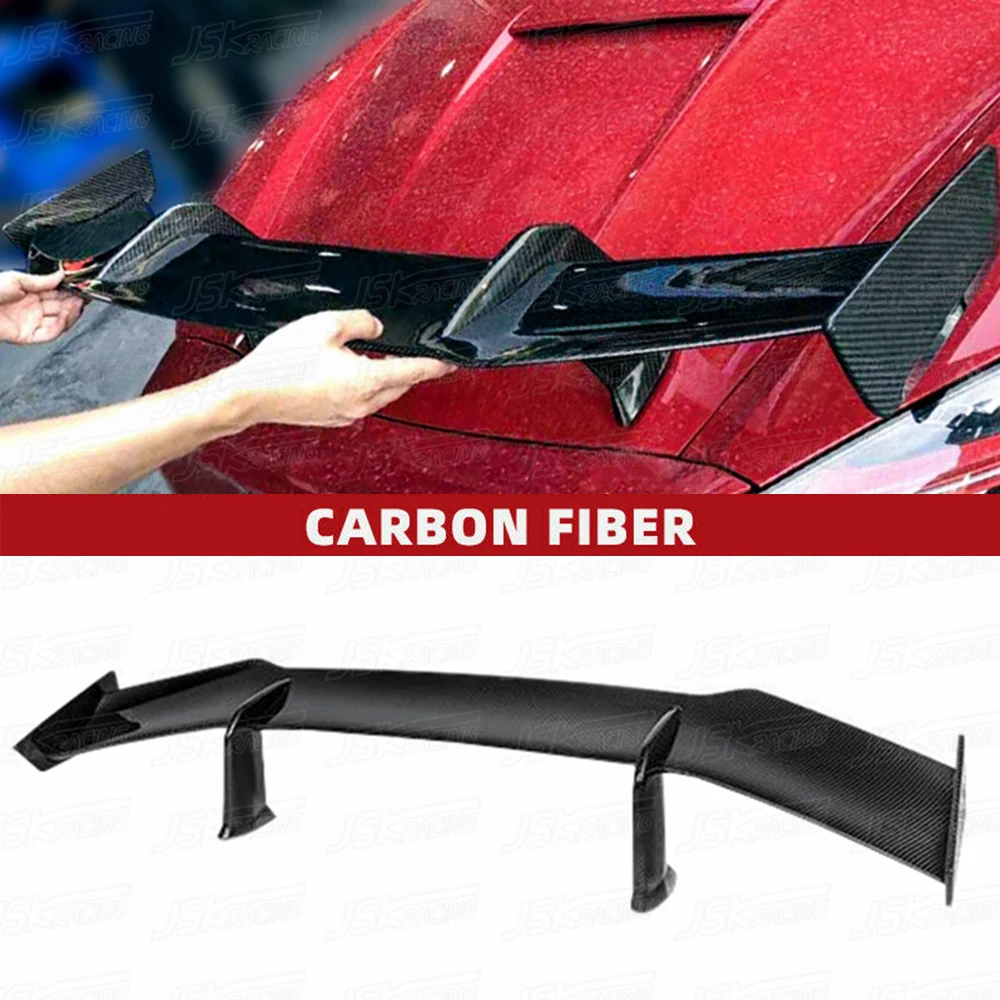 

For Porsche Cayman 718 2016-2020 P Style Carbon Fiber Rear Spoiler(JSKPCCM16039)