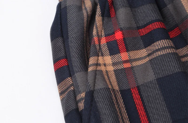 بنطلونات كاجوال للأولاد من 3-12 سنة لفصلي الربيع والخريف، موديل 2026 الجديد، سراويل رياضية فضفاضة من القطن بنقشة مربعات للأطفال، ملابس أطفال