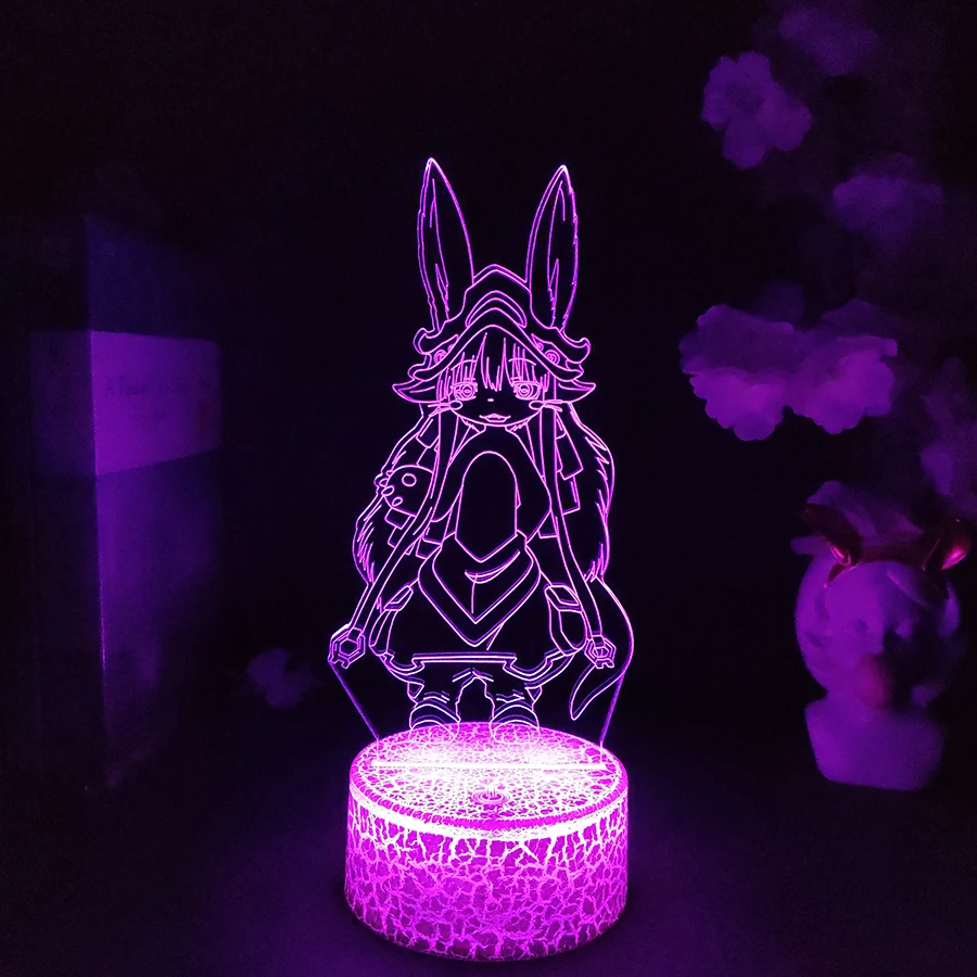 manga coleção zona led backlight kawaii decoração