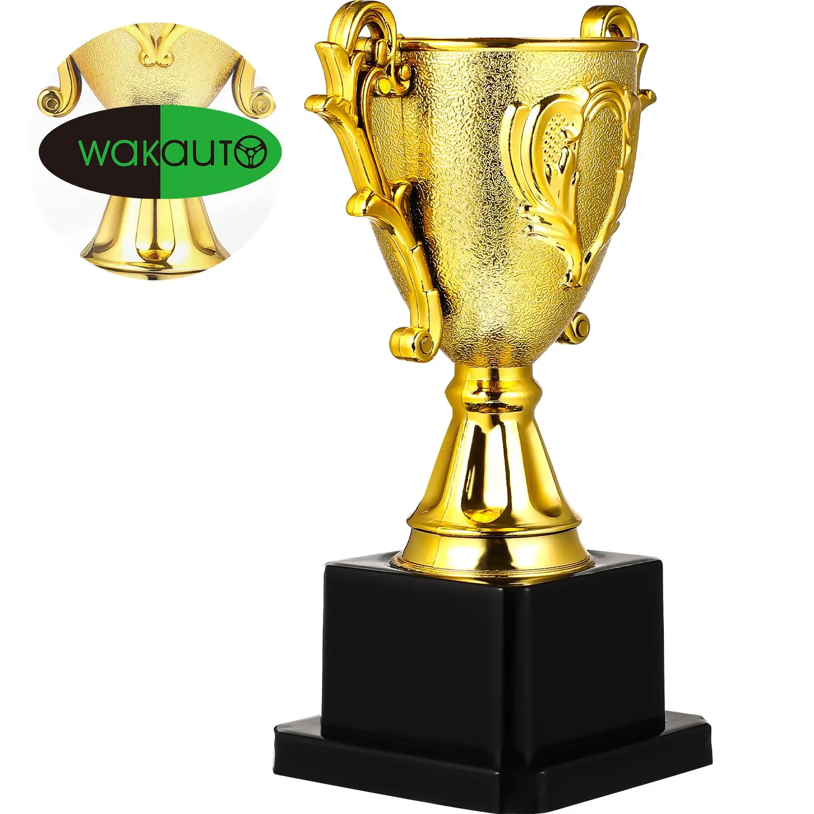 

Plastic Trophy Award Trophy for Kids Creative Sports Competitions Winner Award Trophy Toy Reward Toys with Base Sport for School