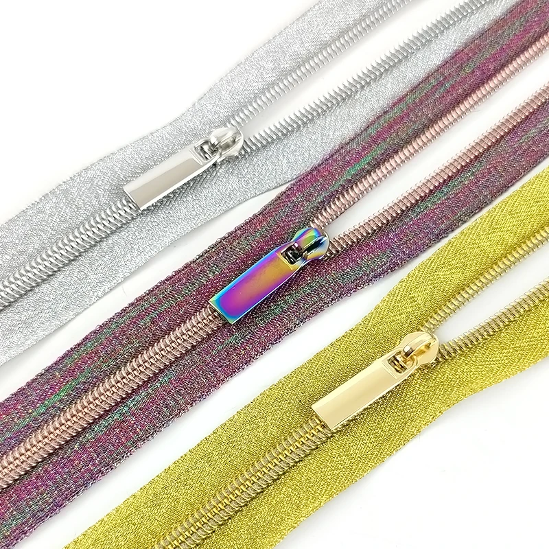 3# Bulk Nylon Coil Zippers with Zipper Sliders Beige Yard Zippers Wholesale  For DIY home Craft Sewing Garment Accessories