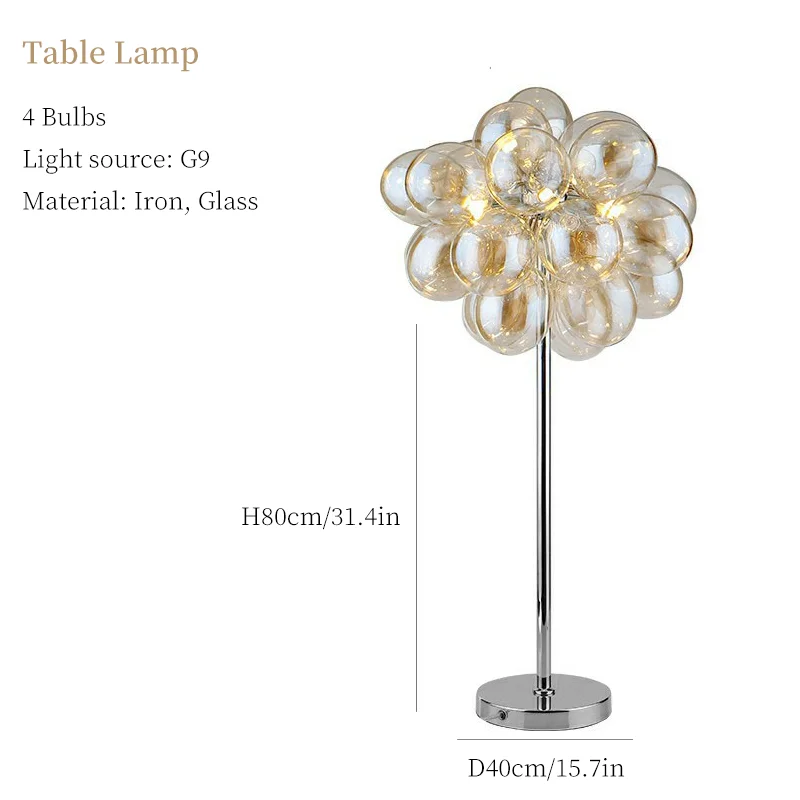 Table lamp 4Buls