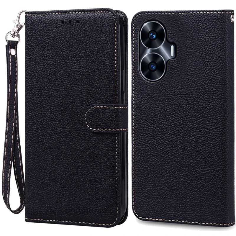 Leather Flip Wallet Phone Case with Protective Book Cover and Card Holder Slot