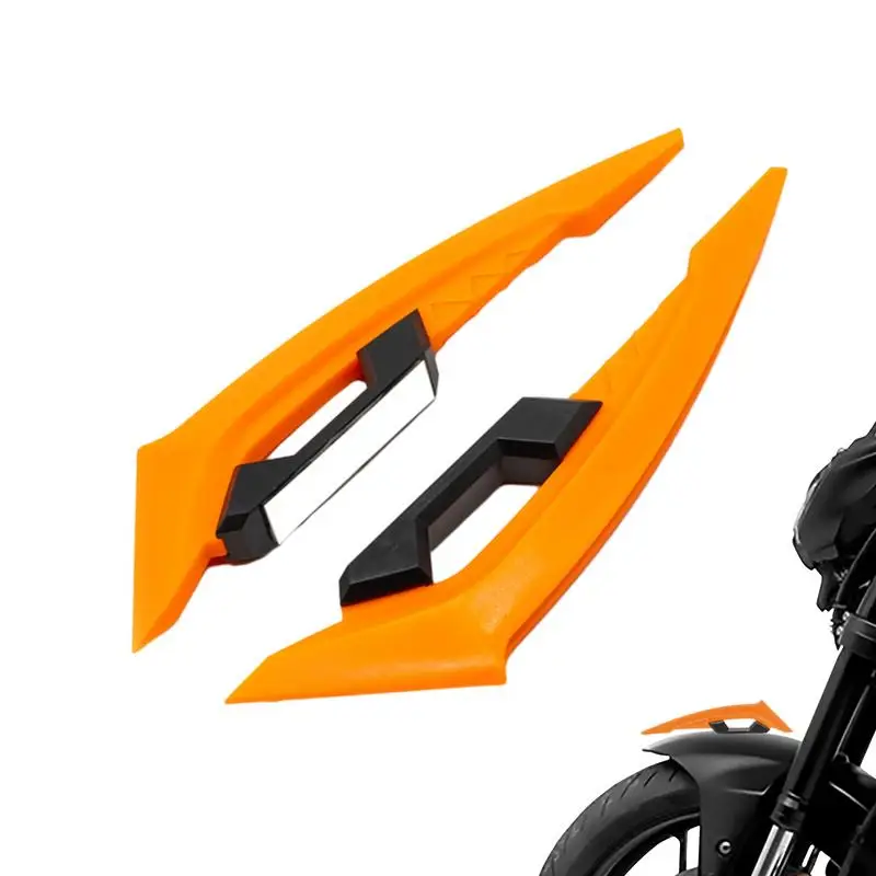 

Motorcycle Spoiler Wing Adhesive Motorbike Aerodynamic Spoiler Wing Motorcycle Accessories Compatible With Car Motorbike